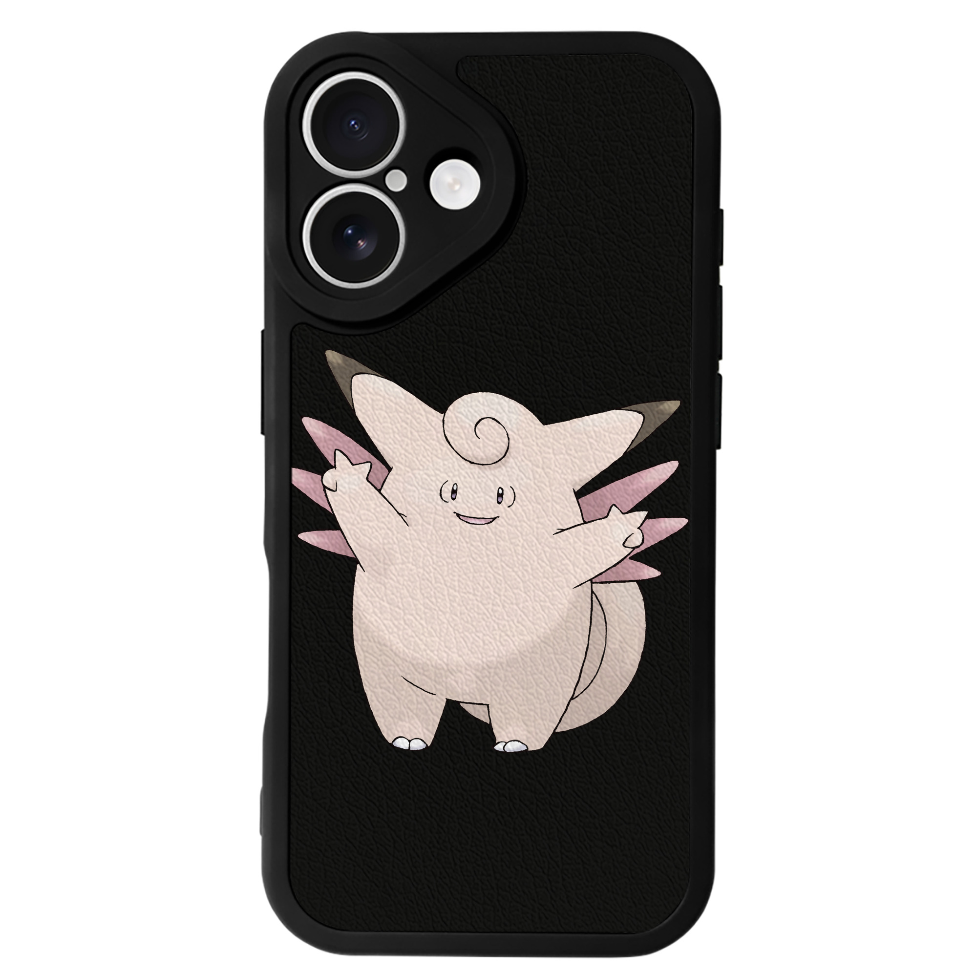 （画像用） ポケットモンスター Pokémon 【iPhone 16シリーズ対応】シリコンスマホケース（レザー調） 材質：シリコン